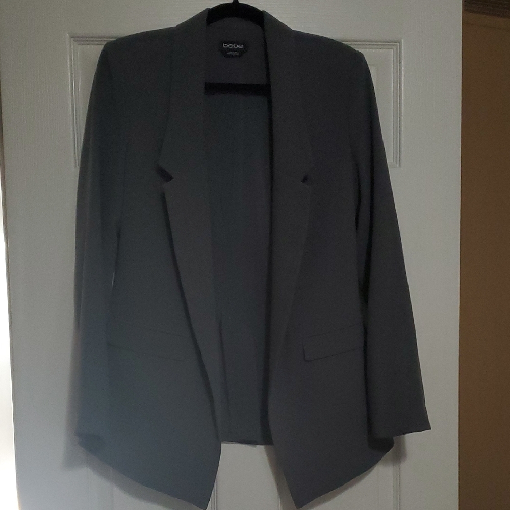Bebe Charcoal Women's Blazer